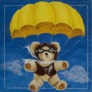 Nounours parachute