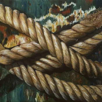 Cordes croisÃ©es et rouille