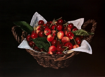 Le panier de cerises